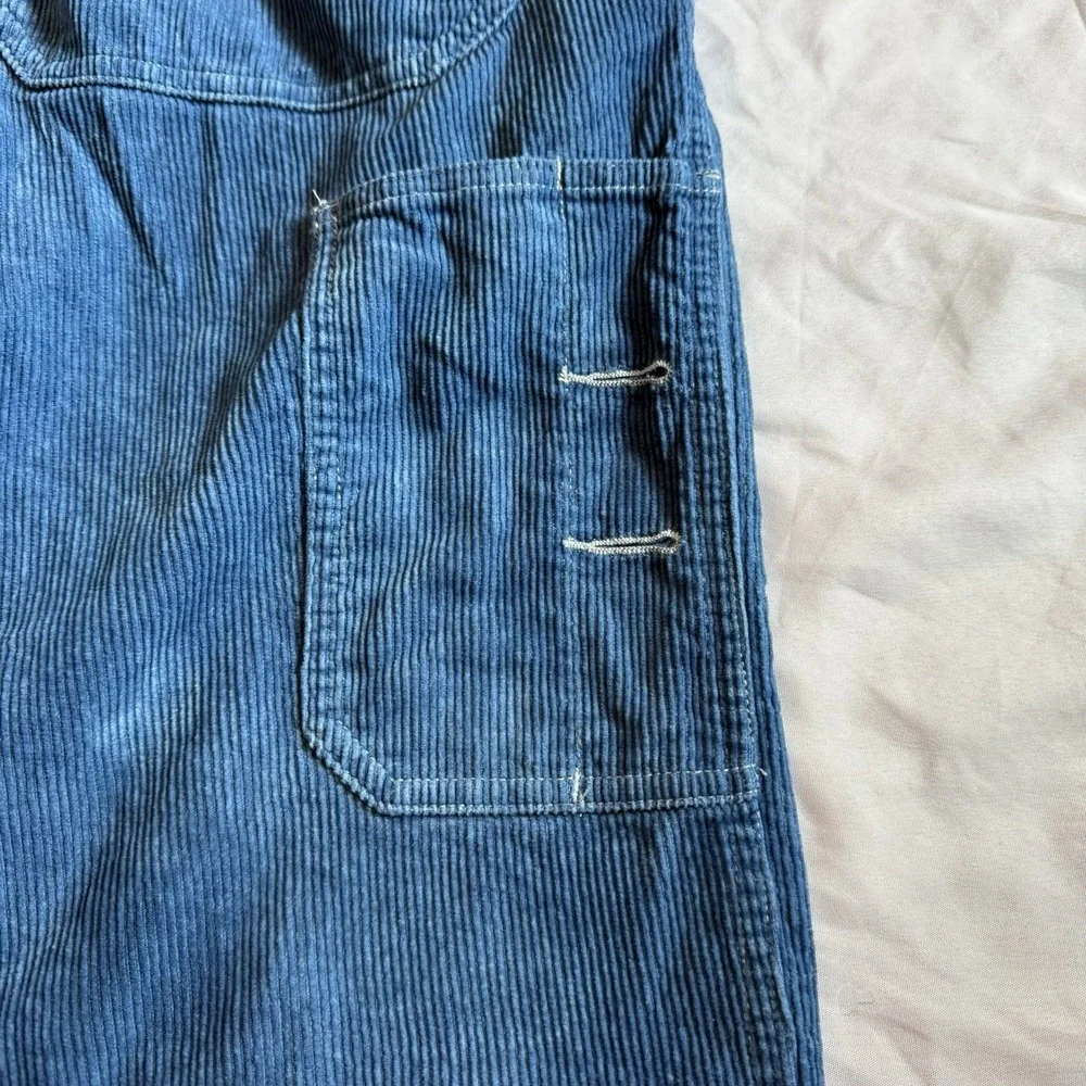 Vintage Y2K Columbia‎ Sportswear Mens 34x32 Blue Corduroy Outdoor Pants